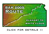 2005 Route Map