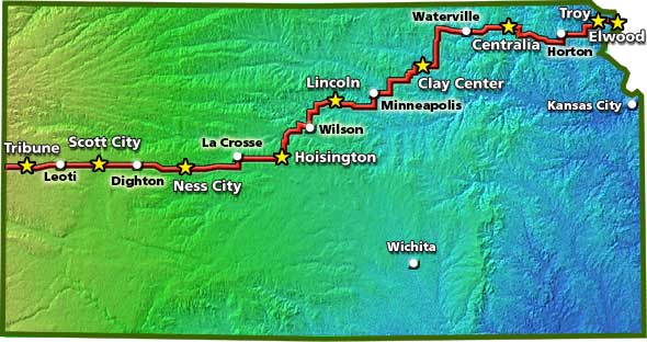 BAK 2007 Route
