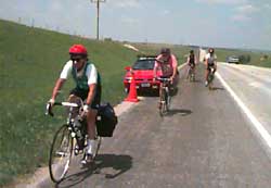 Biking Down the Road