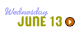 June 13