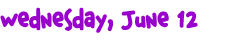 June 12