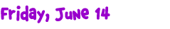 June 14