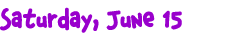 June 15