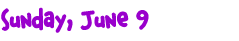 June 9