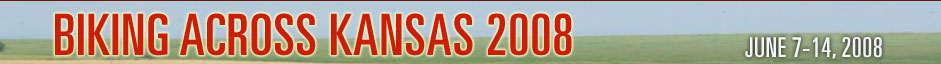 Biking Across Kansas 2008