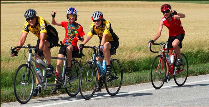 BAK bicyclists