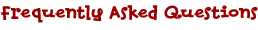 Frequently Asked Questions